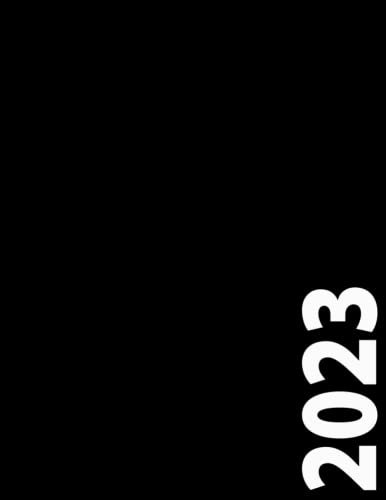 2023: Kalender 2023 buchkalender 1 tag 1 seite, kalenderbuch 2023 12 monate von Januar bis Dezember, Jahresplaner, din A4