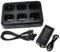 vhbw Caricabatterie 6 vani compatibile con Baofeng UV82, UV-82 batterie per radio - Stazione di ricarica + alimentatore, 8,4V, 0,5A