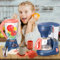 COO11 Kids Coffee Maker and Blender Toys, Realistic KItchen Pretend Play Toy with Light and Sound, Kids Kitchen Play Set with Includes Accessories, for Boys and Girls Ages 3+ Years
