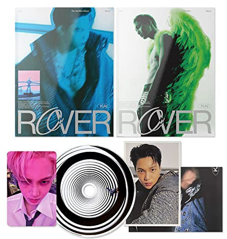 EXO KAI - 3rd Mini Album [Rover] (Photobook Ver. - Random Cover) Photo Book + CD-R + Post Card + Folded Poster + Photo Card + Poster + 2 Extra Photocards