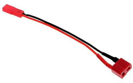 ikarex-shop 1x Stück Adapter-Kabel T-Plug Buchse auf JST BEC Stecker RC Verbindung Silikon Draht RC Verbinder Lipo Akku