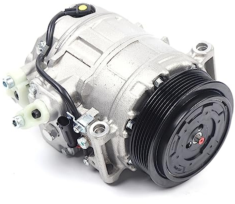 Caskunbsy Compresor de aire acondicionado compresor con polea acanalada para Mercedes Benz W203 C209 W639 W211 compresor para aire acondicionado