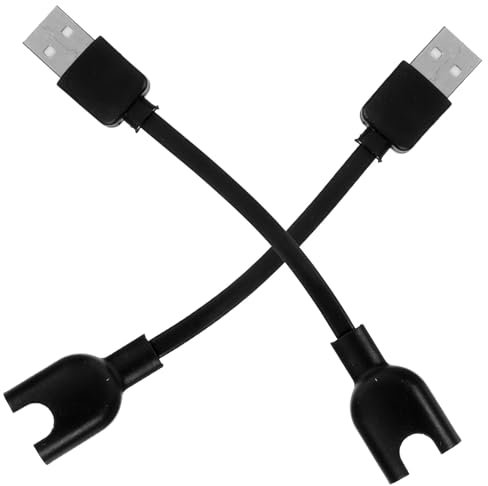 Amosfun 4stücke USB Ladegerät Für Smart Armband Schnelllade-Kabel Ohne Überhitzung Für Band USB Ladekabel Für Büro Auto Und Unterwegs