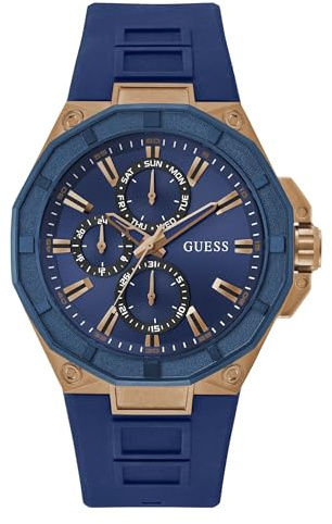 GUESS Herren Uhr Armbanduhr R2 Silikon