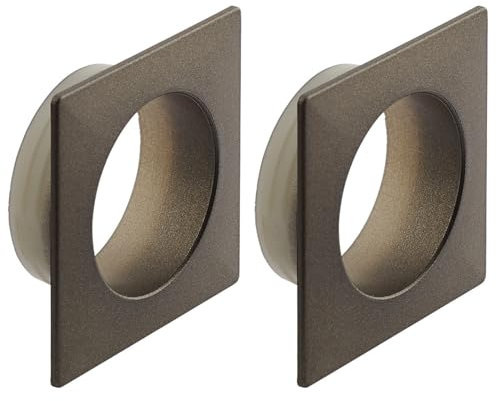 cyclingcolors 2x Rosette Druckknopf Drehstangenschloss 19mm Möbelschloss Zierschlüssel Schrankschloss Aufschraubschloss, grau, anthrazit