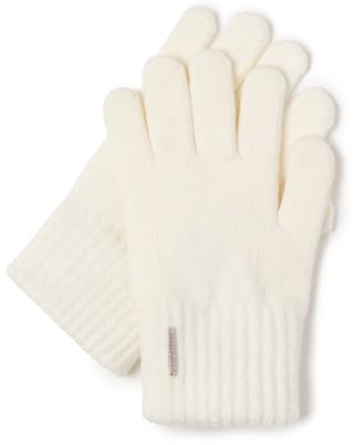 VIVISENCE Damen Winter Handschuhe Mit Gemütlich Stilvolle Breitem Strickbündchen Hergestellt Aus Warmem Garn Mit Wollzusatz Perfekt Für Kalte Wintertage Herbst Modell 7202