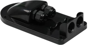 Renogy Solar Double Cable Entry Gland for RVs, Farms, Boats, Cabins, and Mobile Applications (Pack of 1)