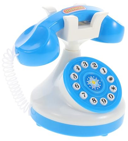Vaguelly Toy Landline Phone Fake Phone Simulated Telephone Model Boys and Girls Toy Smartphone for Boys/girls