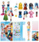 Magnetische Anziehpuppen für Mädchen, Anziehspiele - Prinzessin Puppenset - Rollenspiel-Reisespielset, magnetisches Stickerbuch-Anziehset für die frühe Bildung