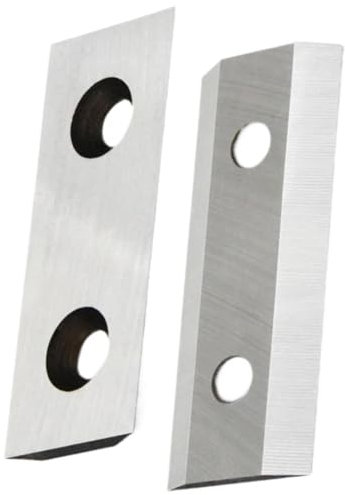 Ajhui 1 Pair Garden Shredder Blades Wood Chipper Knife Spare Parts Replacement Compatible With SCREWFIX TITAN TTB3535HR 2500W Tools Accessories