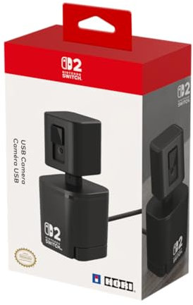 HORI - Cámara USB para Nintendo Switch 2 – Licencia oficial de Nintendo