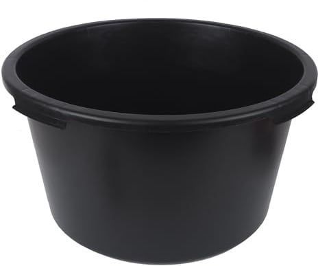 Bauster® Rundbehälter Baukübel – 40L / 60L / 90L – Robuster Mörtelkübel für Baustelle, Garten & Haushalt (60L)