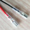 1 pulsador redondo de acero inoxidable de 12 mm, impermeable, autoblocante, de metal, for arranque de coche, con cabezal plano y cabezal alto.(2 Cables)