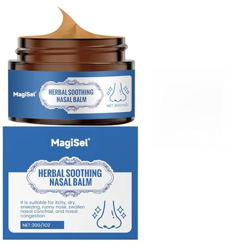 Näsalva, näsgel för torr näsa, 30 g näsbalsam, näshudvård, för torr och irriterad näshud, fuktgivande, mild, snabbverkande
