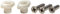 Graphtech Tusq Xl Sleek String Tree With Chrome Screws, PQL-7004-00