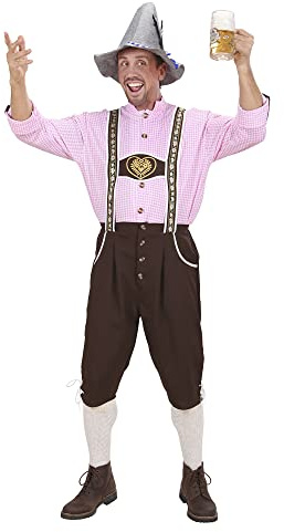 Mens Heavy Fabric Bavarian Man Costume Medium UK 40/42 for TV Cartoon & Film Fancy Dress