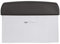 Paderno Raschia da Cucina Rettangolare Multiuso Inox 18/10, Manico in Polipropilene Nero-15 x 7,5 cm, Acciaio Inossidabile, Nero, 15 cm