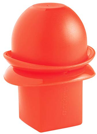 mastrad - F65710 - Cuit-Œuf - Rond/Carré - Rouge