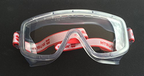 Würth Vollsichtbrille Profi Arbeitsschutz+Augenschutz+Brille Schutzbrille Safety Eyewear NEU