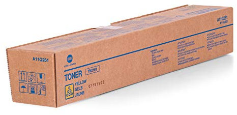 Konica Minolta A11G251 Bizhub C220 Toner, 26000 Seiten, TN216Y, gelb, OS