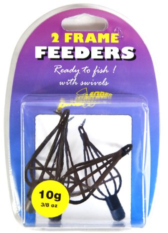 Dinsmores Small Frame Feeder (Pack of 2) - Black, 10 g
