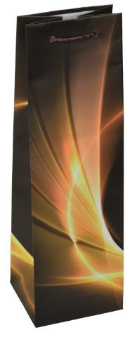 TSI Geschenktüten BUSINESS LIGHT, Größe: Flasche (HxBxT 36 x 12 x 8 cm), 12er Packung, Art. Nr. 82281