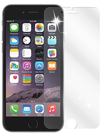 dipos 2x Displayschutzfolie klar für Apple iPhone 6S | Passt perfekt, Ultra-Dünn, kratzfest, blasenfrei, Case-Friendly, hüllenfreundlich, Fingerprint-kompatibel, selbstklebend