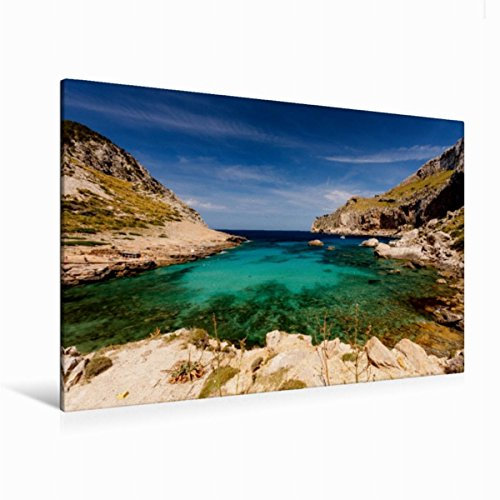 Premium Textil-Leinwand 120 x 80 cm Quer-Format Cala Figuera - Mallorca, Spanien | Wandbild, HD-Bild auf Keilrahmen, Fertigbild auf hochwertigem Vlies, Leinwanddruck von Thomas Klinder