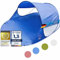 CANYON CRUISE Strandmuschel Pop Up Strand-Zelt Windschutz am Strand Wurfzelt Blitzschnell Selbstaufbauendes Sonnensegel Outdoor Zelt Automatik Muschel mit UV-Sonnenschutz (Blau)