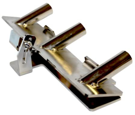 Serafin Grill Profi Verstellbarer Grillaufsatz Grillhilfe - NEU jetzt komplett aus Edelstahl!!!