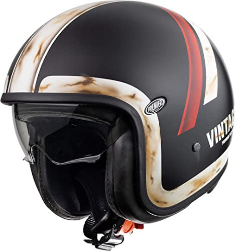 Premier HELM DO 92 O.S. BM,SCHWARZ/WEISS/ROT,L Vintage Evo Do92 O.s.