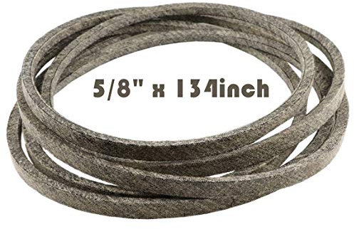 Courroie d'entraînement pour tondeuse à gazon Cub Cadet MTD Troy-Bilt 754-04077 954-04077 112-0332, Toro 112-0332 112-7376, Woods 18879 18879RP 5/8 x340. 4 cm. Fabriqué en Kevlar