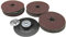 EETools 115mm Rubber Backing Pad for Angle Grinder & 30 Fibre Sanding Discs