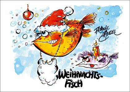 Frank Zander - Postkartenset Weihnachten (4er-Set)