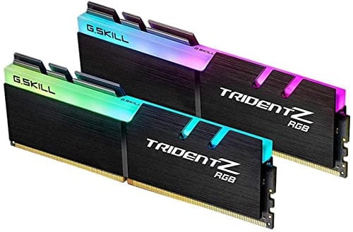 G.SKILL 64GB DDR4 TridentZ RGB 4000Mhz PC4-32000 CL18 1.40V Dual Channel Kit (2x32GB)