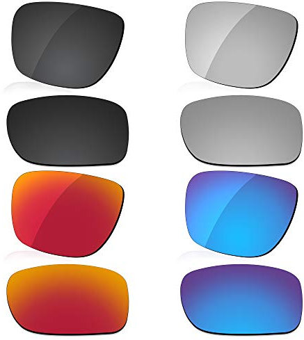 LenzReborn Verres polarisés de remplacement pour lunettes de soleil Oakley TwoFace OO9189 - - Taille Unique