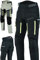 Texpeed Pantalones de moto hombre verano - Impermeable Pantalones de motorista - Con armadura de protecciónes CE (EN 1621-1) - Negro - L Cintura/Regular Pierna