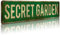 KooLL Secret Garden Tin Sign Street Funny Metal Sign Wall Decor For Bedroom Home Bar Garage Art Gift 4 By 16