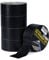 ADHES Isolierband, Dichtband klebeband rohrisolierung, PVC Rohr Schutzband, Wasserdichtes Korrosionsschutz Rohr SchutzhüLle WickelbäNder, Schwarz, 50MM X 33M, 5 Rollen