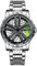 rorios Herrenuhren Auto Rad Felgennabe Uhr Analoge Quarz Armbanduhr Mode Sport Uhren 3ATM wasserdichte Uhr Männer Skelett mit Edelstahl Armband