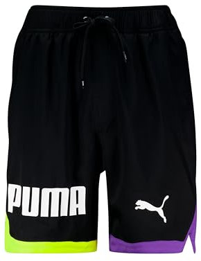 PUMA Shorts Pantaloncini, Nero, S Uomo