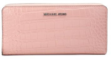 Michael Kors Jet Set Travel Large Continental Wristlet (Primrose), Pink, One size