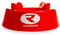 RUGBIER – Standard Rugby-Tee – Halter für Rugbyball – Kicking Tee für Training und Wettkampf – Farbe Rot