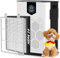 DAYETTE Purificadores de aire para mascotas domésticas de hasta 3000 pies cuadrados, 2 filtros HEPA H14, entrada de aire de doble cara con monitor PM 2.5, elimina el 99.997% del olor del pelo de