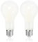 FLSNT Glühbirne E27 Ersetzt 200W, 4000K Kaltweiss LED Leuchtmittel E27, 18W A70 LED Birne E27 Extra Hell 3000 Lumen, Nicht dimmbar, 2 Stück