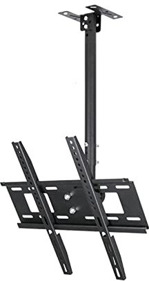 CAMEKIGZ Verstellbare Decken-TV-Halterung, 360° drehbare Halterung, universelles Display-Rack, Boom-Top-Hängewand, passend für die meisten LED-, LCD- und Plasma-Flachbildschirme von 26 bis