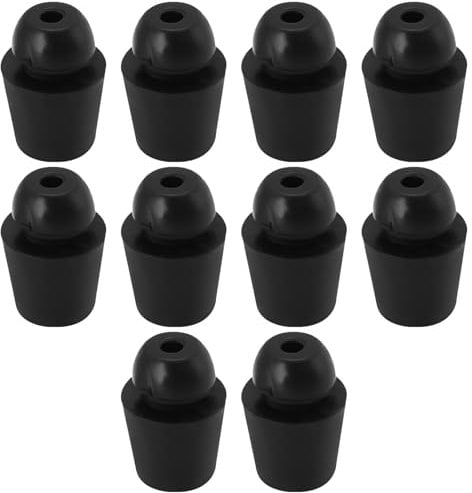 LT Easiyl 10pcs Car Door Bumper Rubber Shock Absorber Buffer Pad Door Side Protection Car Accessories 8219128010 Compatible with Hyundai Compatible with Kia