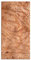 HKVTVCYPYA Panneau de Protection en placage de Bois Naturel, 5 pièces, poupée de Guitare, Panneau de Protection en Bois Fin, Panneau de décoration Fait à la Main, DIY Bricolage(Burl-9x19cm-0.5mm)