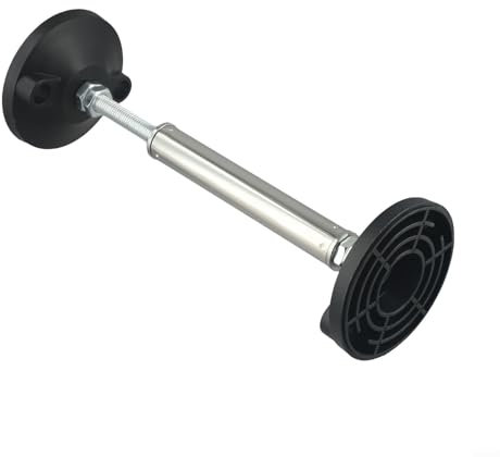 Teleskop-Waschbecken-Stütze für Schrankstabilität, verstellbare Höhe, 300 kg Tragkraft (23–37 cm)