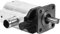 MIDUOLAI Hydraulikpumpe FüR Holzspalter, Hydraulikmotor Mit 16 Gpm, 2 Stufige Hydraulikpumpe, Hydraulische Zahnradpumpe Mit 900–3000 Psi, Mit 25 Gpm Automatischem Sperrventil